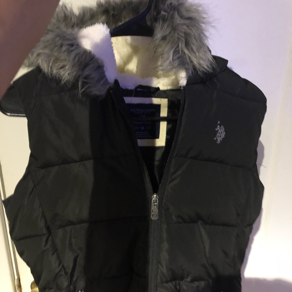 Polo puffer vest